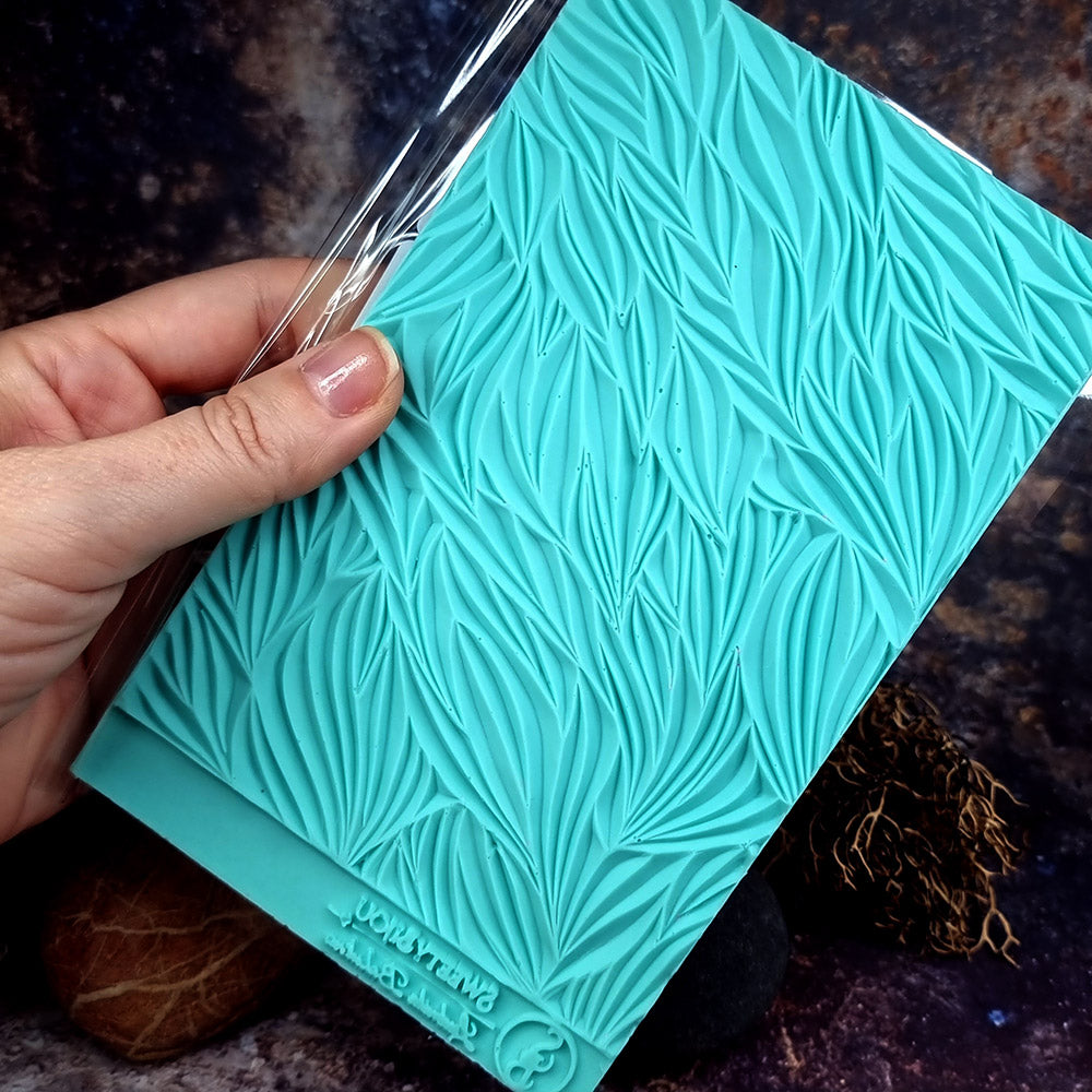 Hand Carved Silicone Texture Shibori Silk 3