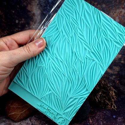 Hand Carved Silicone Texture Shibori Silk 3