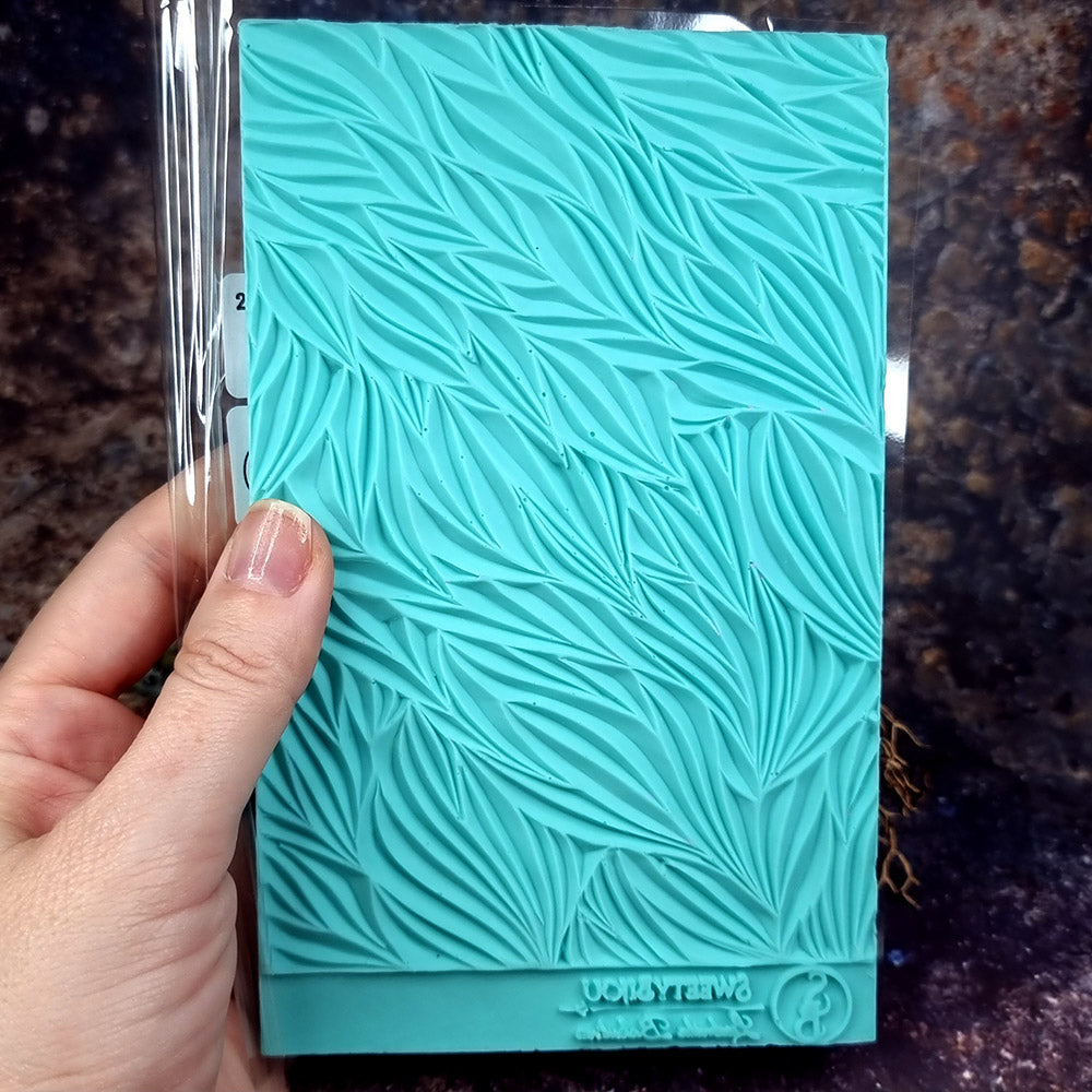 Hand Carved Silicone Texture Shibori Silk 3
