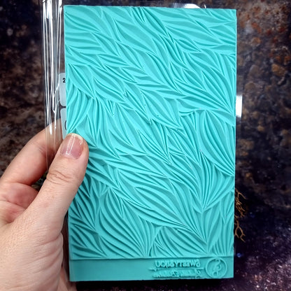 Hand Carved Silicone Texture Shibori Silk 3