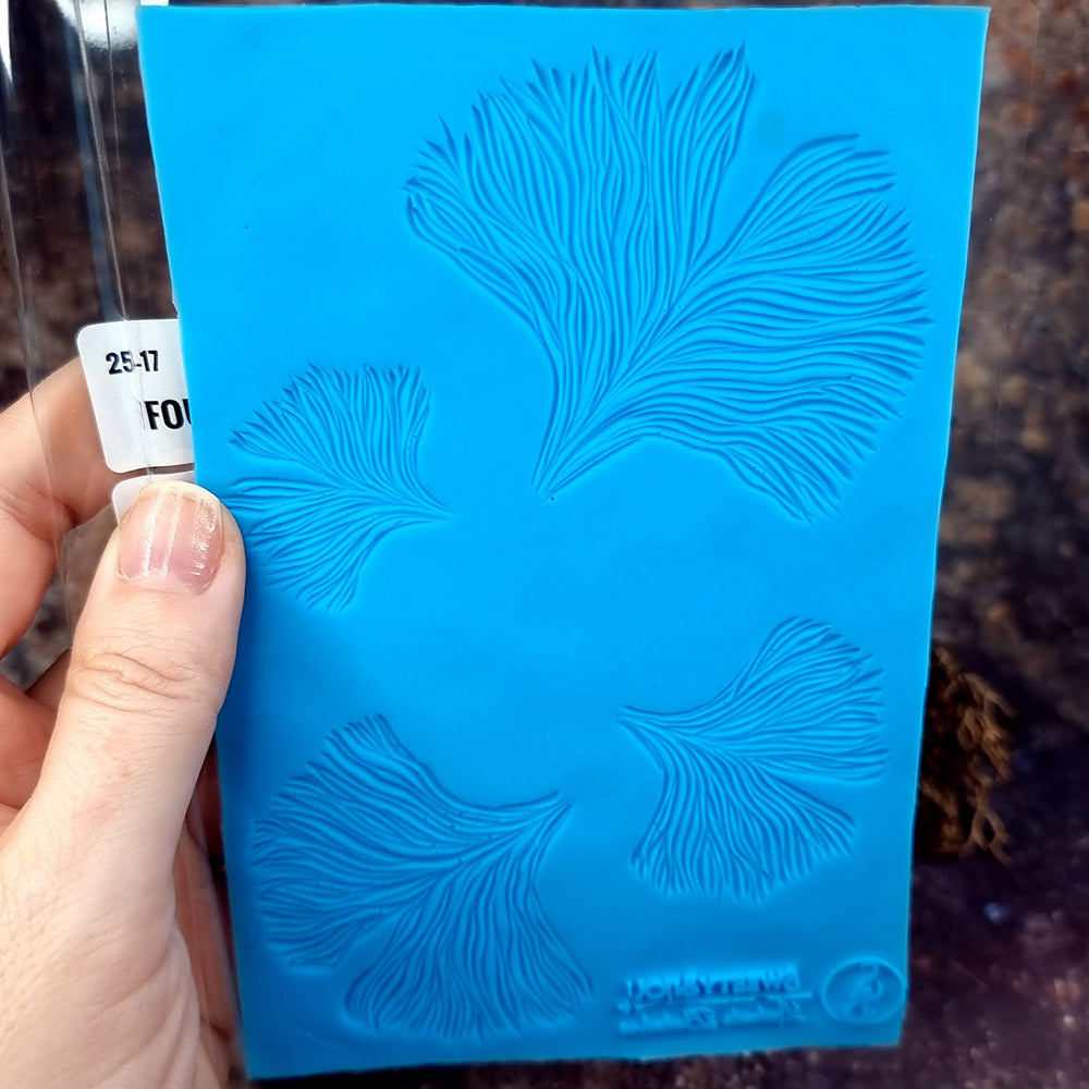 Silicone Texture - Four Gingko Leafs