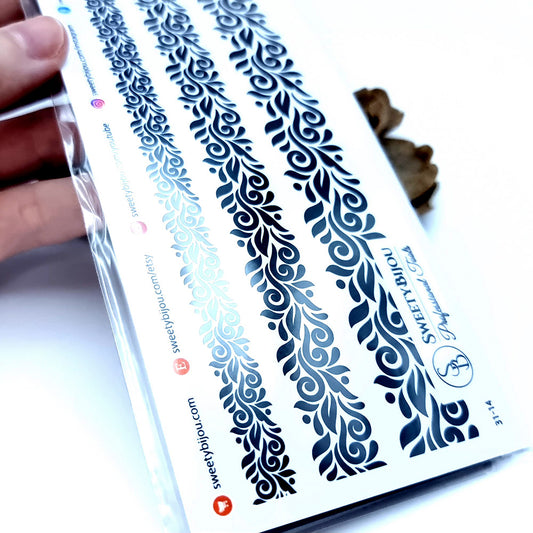 Long texture "Floral Pattern 5"