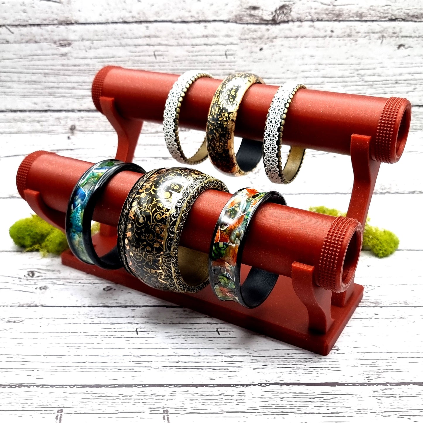 Double Display for Bracelets - Crimson Red Display for Bracelets SweetyBijou Tools   