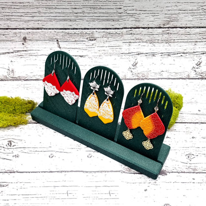 Long Display for Earrings - Alpine Green Display for Earrings SweetyBijou Tools   