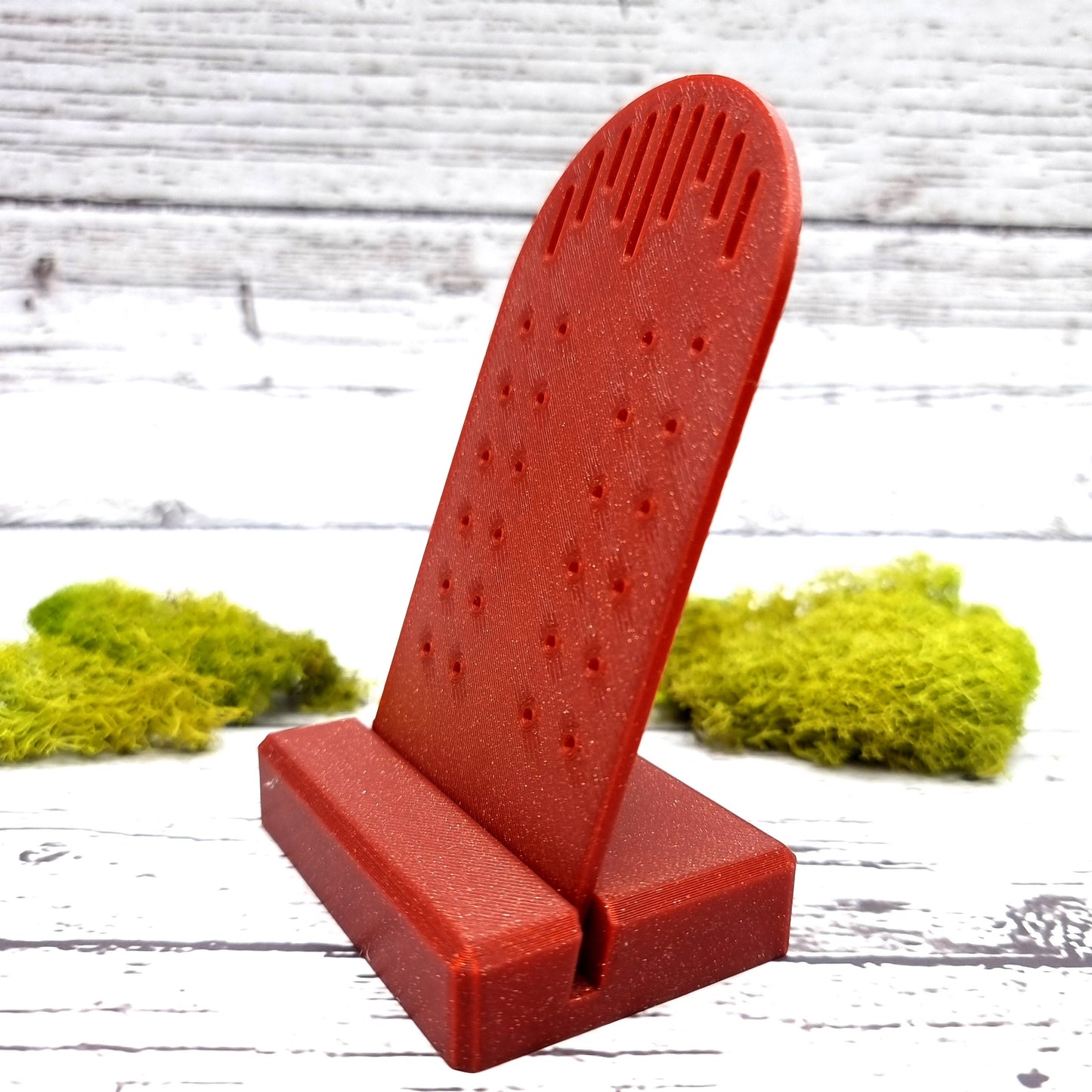 Single Display for Earrings - Crimson Red Display for Earrings SweetyBijou Tools   