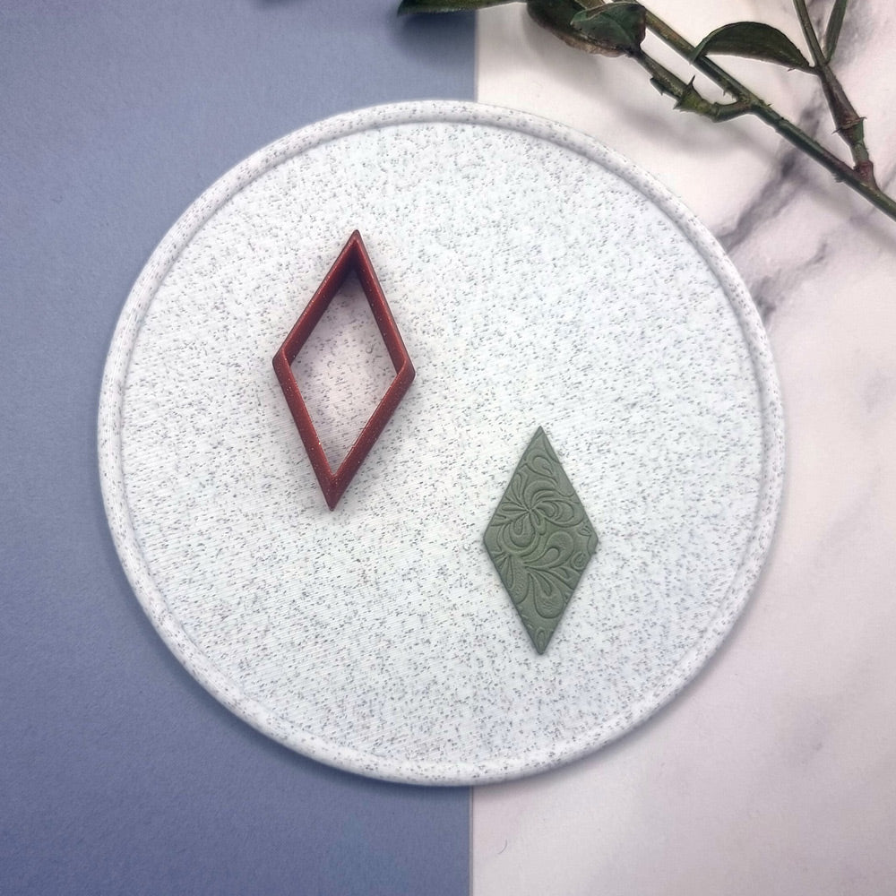 Diamond 6:3 - Set of 11 Polymer Clay Cutters Plastic Cutters SweetyBijou Tools   