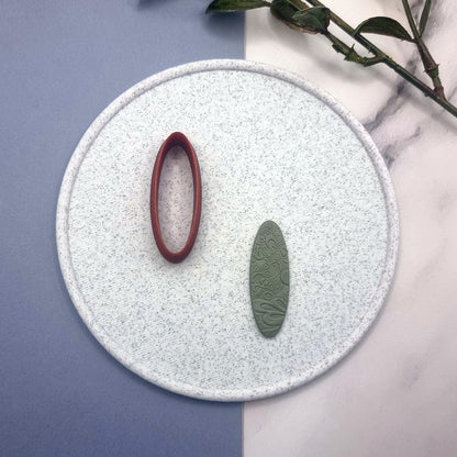 Oval 6:2 - Set of 11 Polymer Clay Cutters Plastic Cutters SweetyBijou Tools   