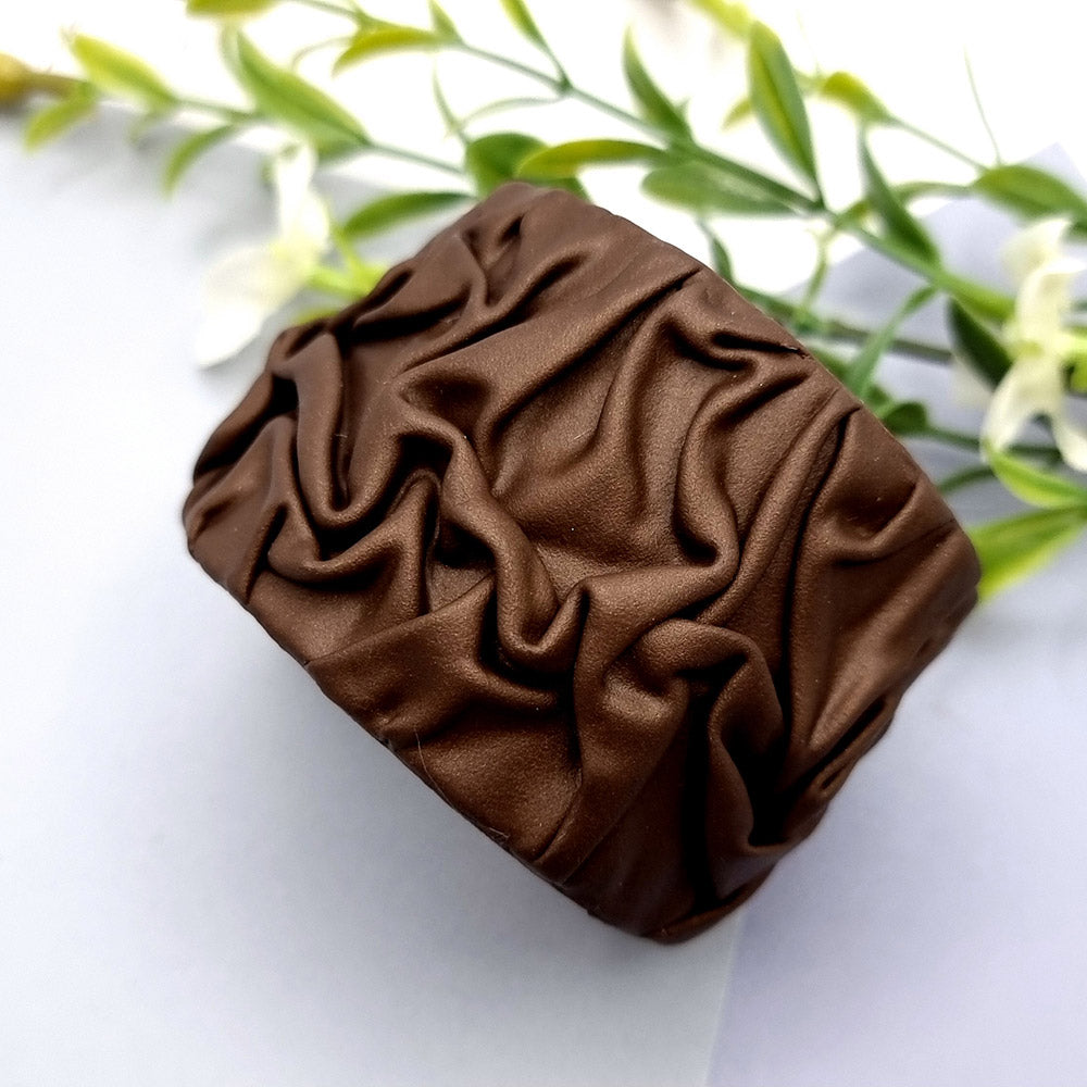 Stylish Brown Unique Polymer Clay Bracelet Bracelet SweetyBijou Jewelry   