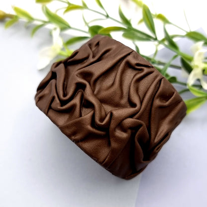 Stylish Brown Unique Polymer Clay Bracelet Bracelet SweetyBijou Jewelry   