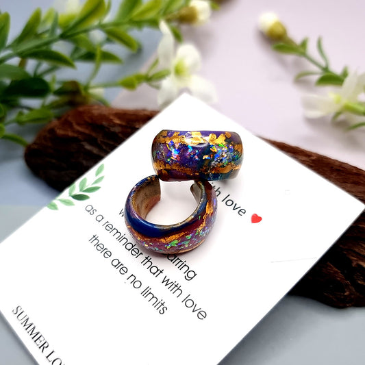 Huggie Earrings - Opal, Rainbow and Gold