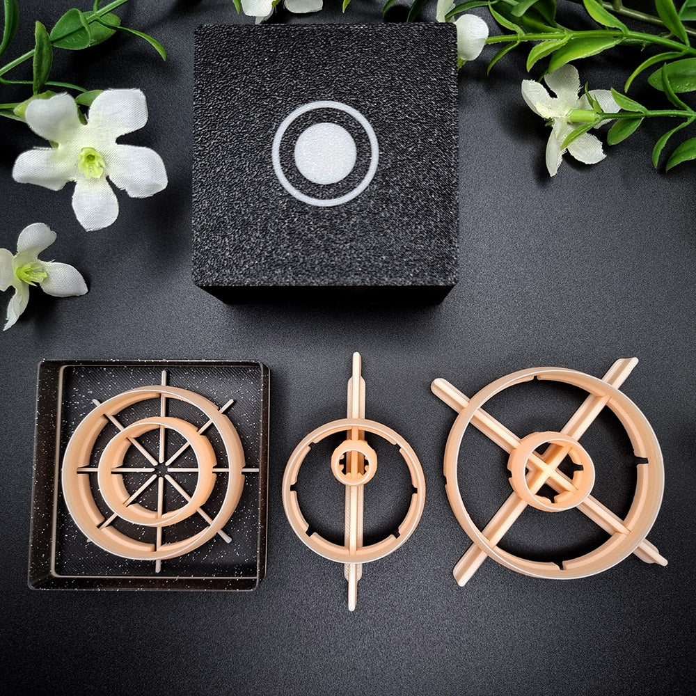 6 Circle Cutters in Set - Perfectly Aligned Cutters #11