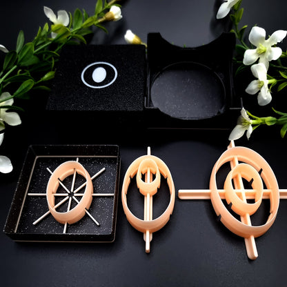 5 Oval Cutters in Set - Perfectly Aligned Cutters #13