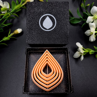 5 Sharp Drop Cutters in Set - Perfectly Aligned Cutters #18