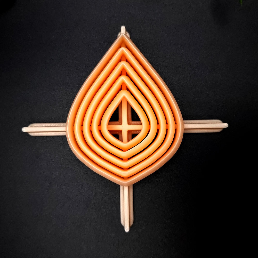 5 Sharp Drop Cutters in Set - Perfectly Aligned Cutters #18