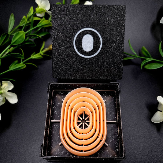 5 Rounded Rectangle Cutters in Set - Perfectly Aligned Cutters #14