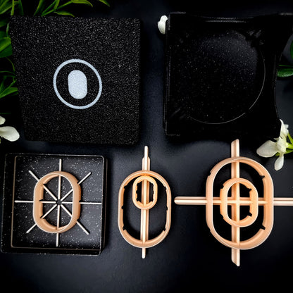 5 Rounded Rectangle Cutters in Set - Perfectly Aligned Cutters #14