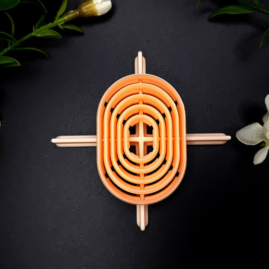 5 Rounded Rectangle Cutters in Set - Perfectly Aligned Cutters #14