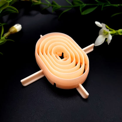 5 Rounded Rectangle Cutters in Set - Perfectly Aligned Cutters #14