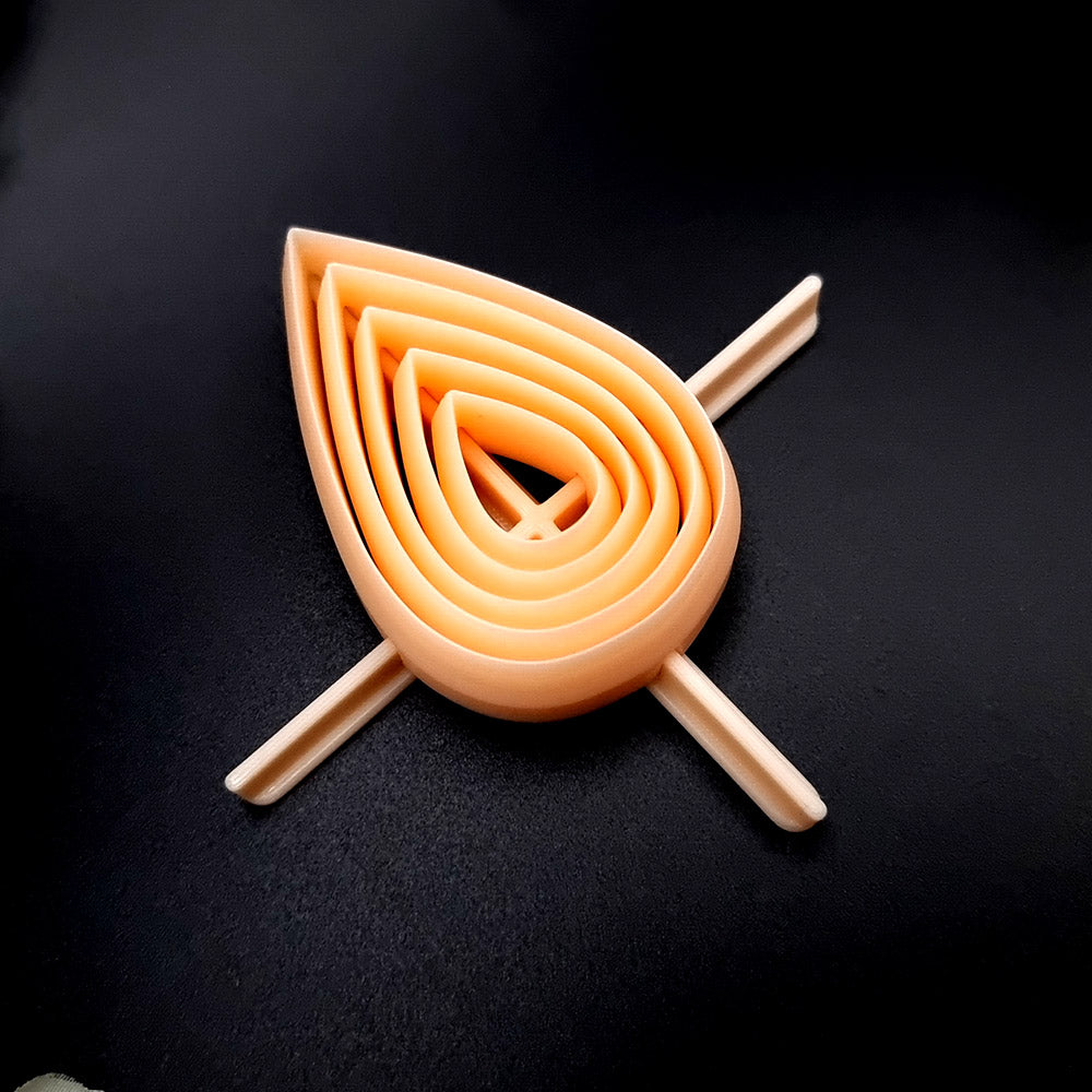 5 Drop Cutters in Set - Perfectly Aligned Cutters #17