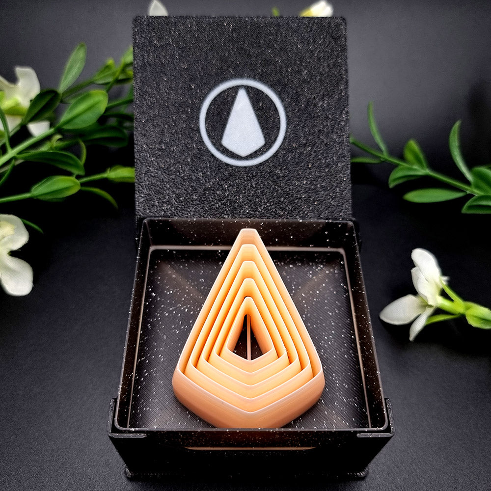 5 Square Drop Cutters in Set - Perfectly Aligned Cutters #19