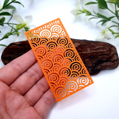 Free Sample: Spirals Greek Stencil