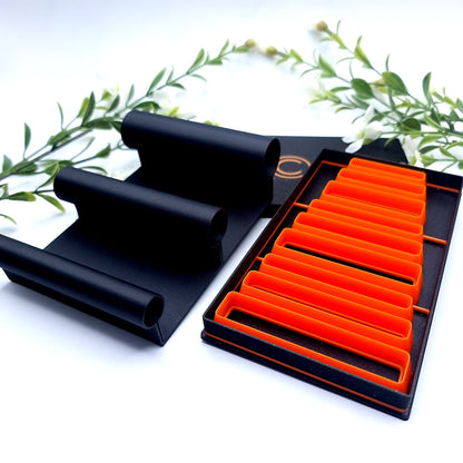 Huggie Earrings Toolkit: Oven-Safe Baking Base + 9 Cutter Set in Designer Box