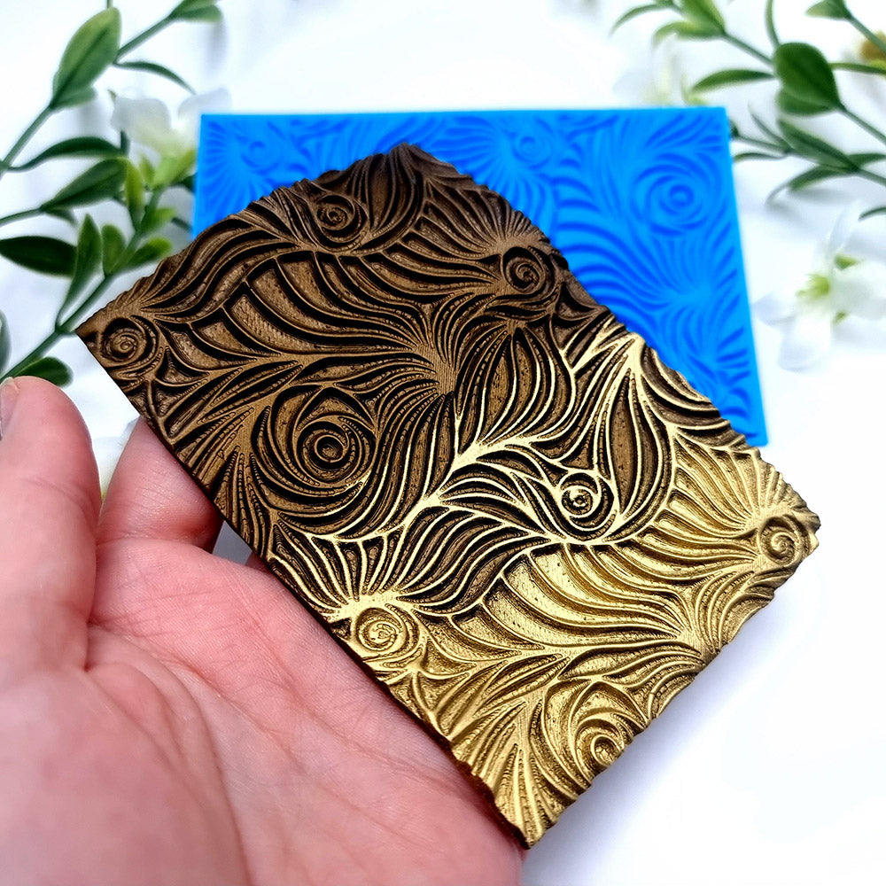 Swirls Cloisonne - Flexible Texture