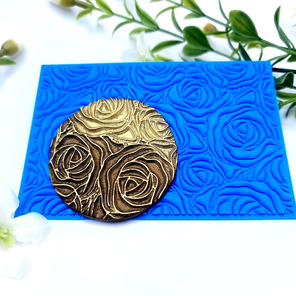 Roses Cloisonne - Printed Texture