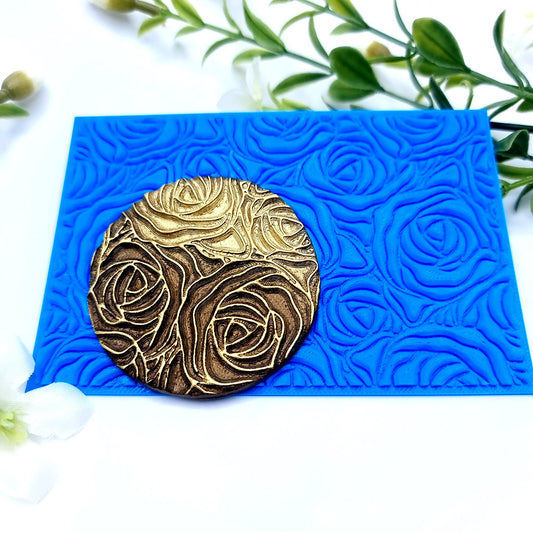 Roses Cloisonne - Printed Texture