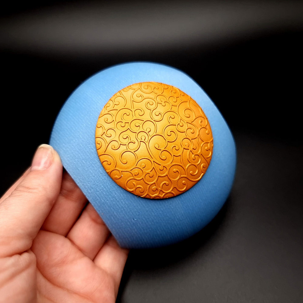 Large Shell domed baking base for polymer clay