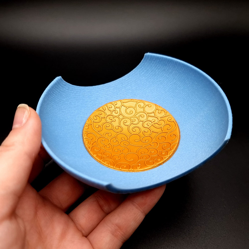 Large Shell domed baking base for polymer clay