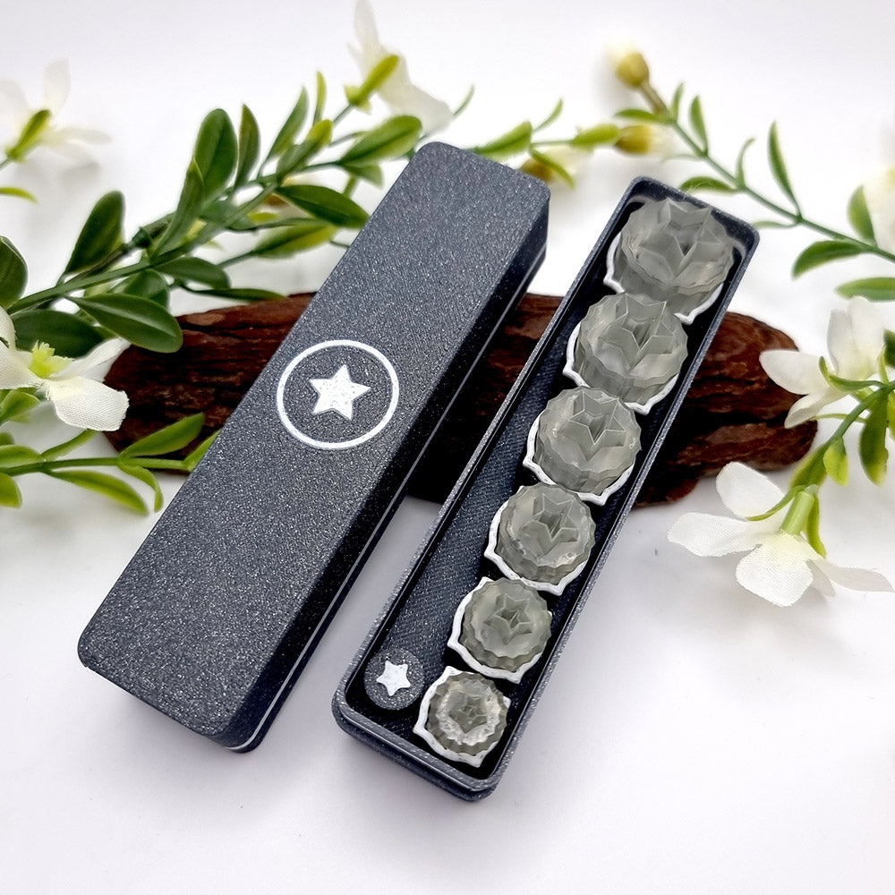 Tiny five-pointed star nano polymer clay cutter
