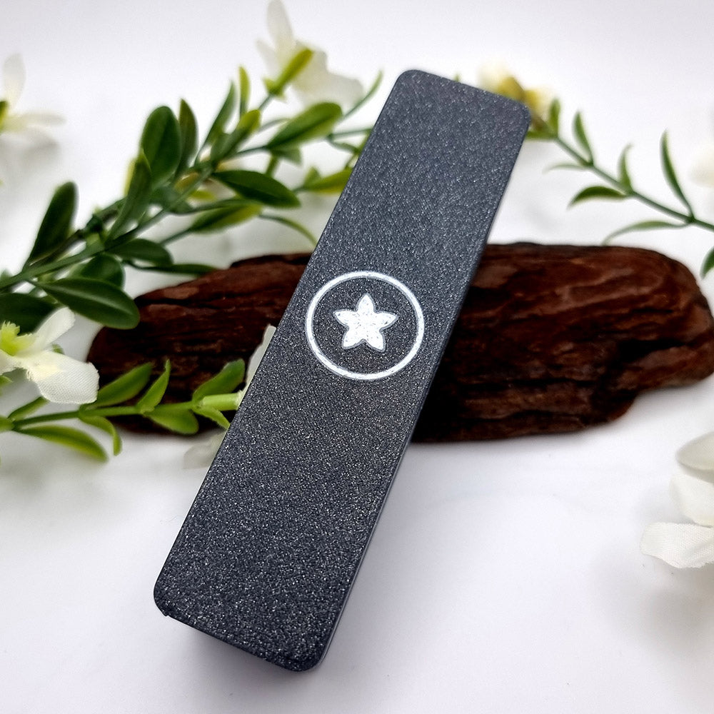 Tiny sharp five-petal flower nano polymer clay cutter