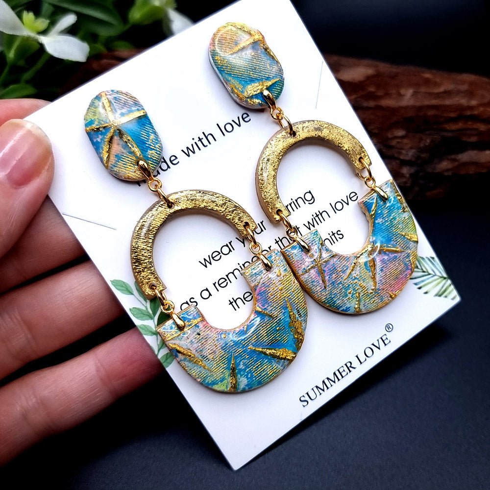 Gold Star Earrings