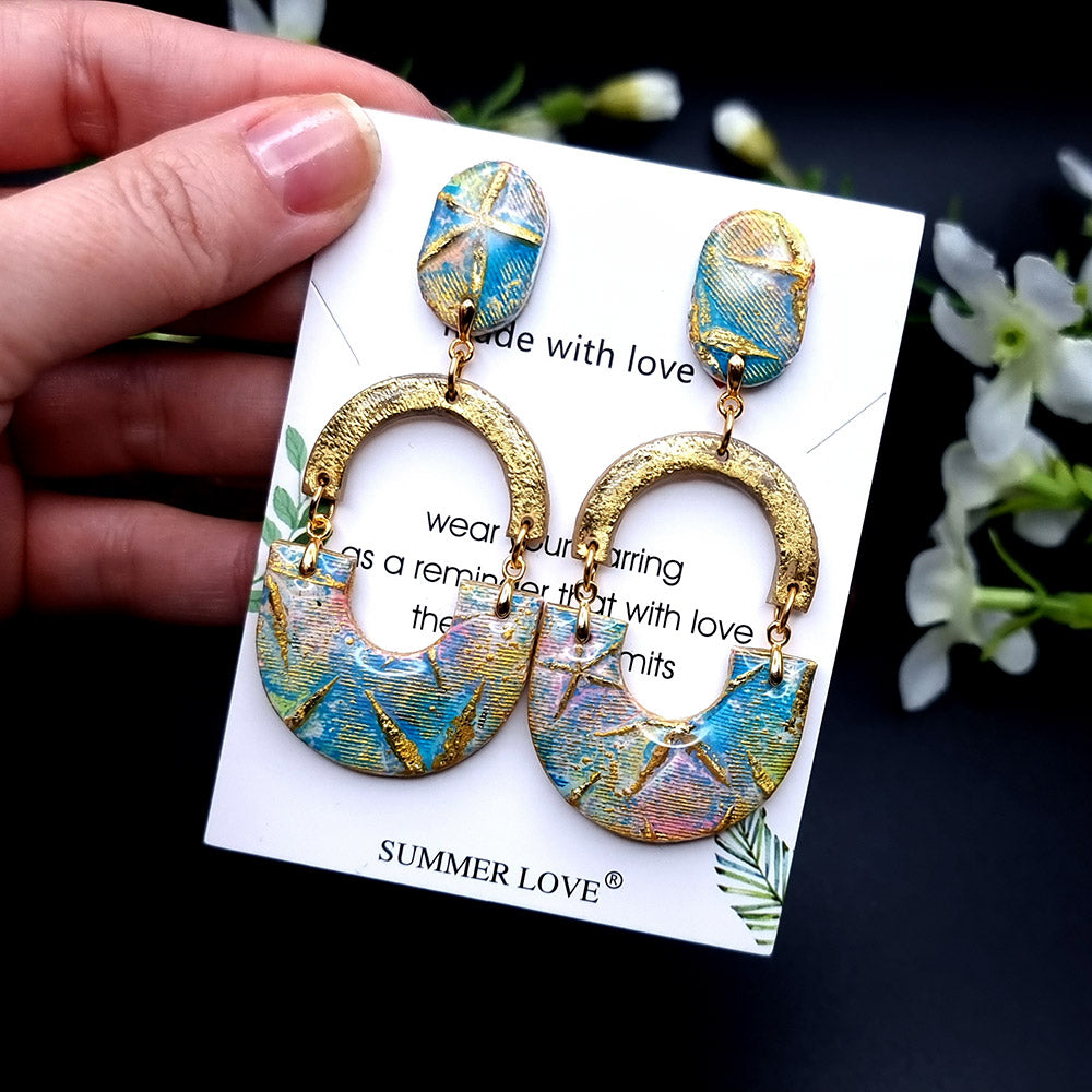 Gold Star Earrings