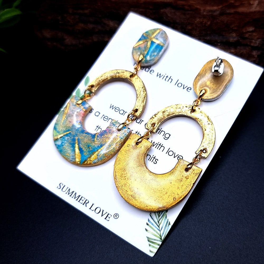 Gold Star Earrings
