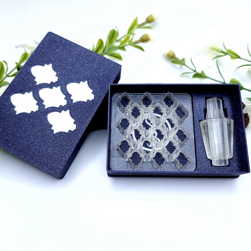Sunrise in Marrakech Moroccan arabesque polymer clay cutter