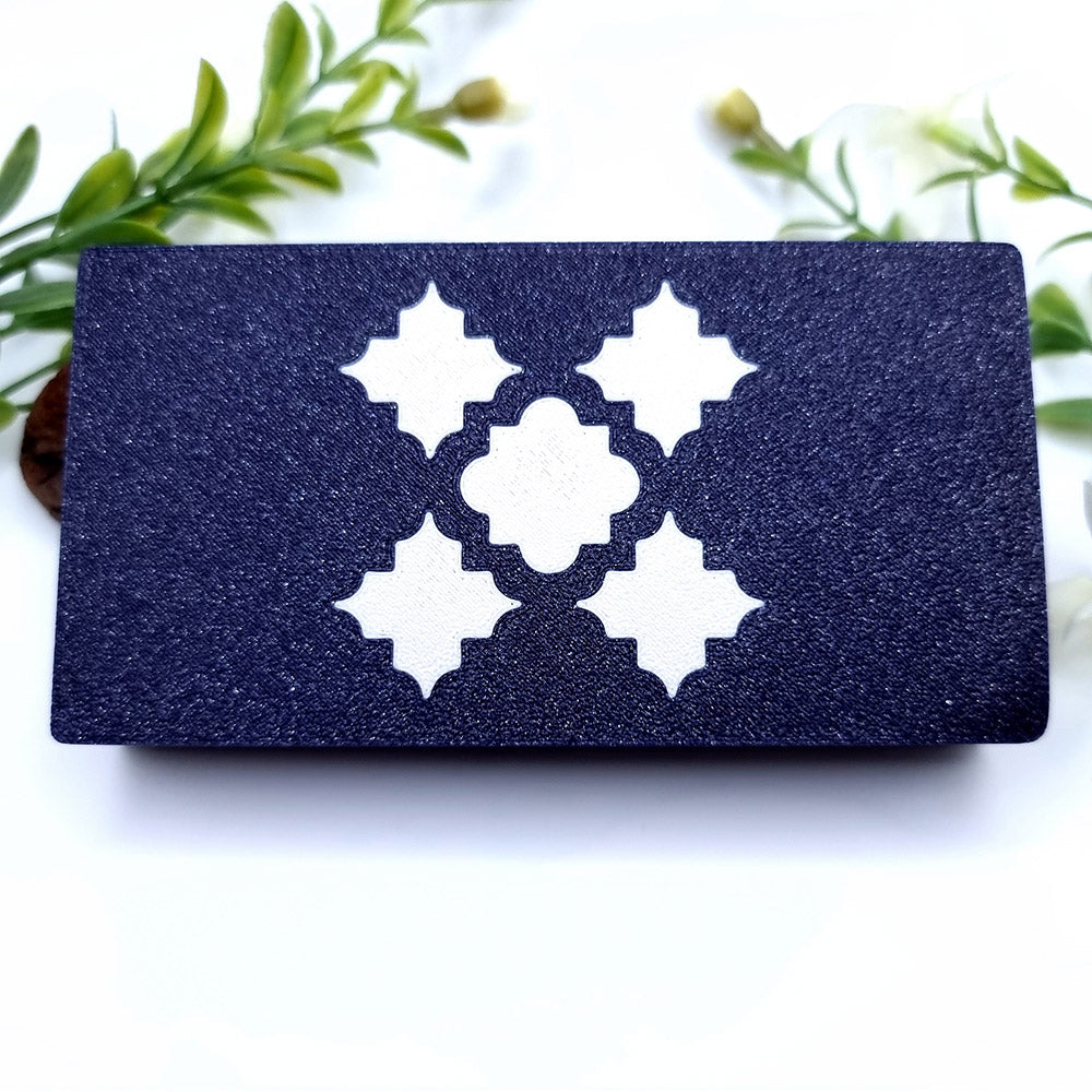 Sunrise in Marrakech Moroccan arabesque polymer clay cutter
