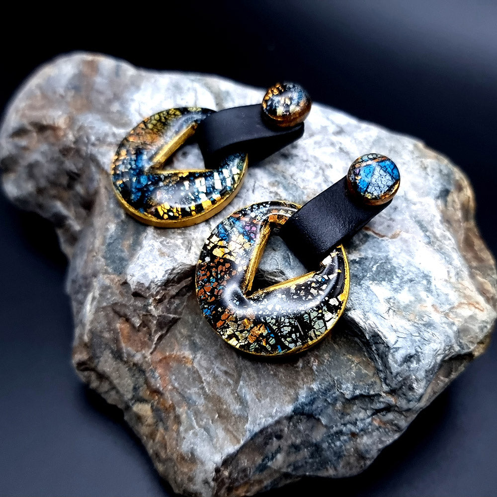 Golden Style Earrings