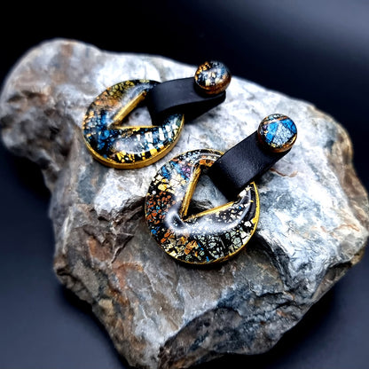 Golden Style Earrings