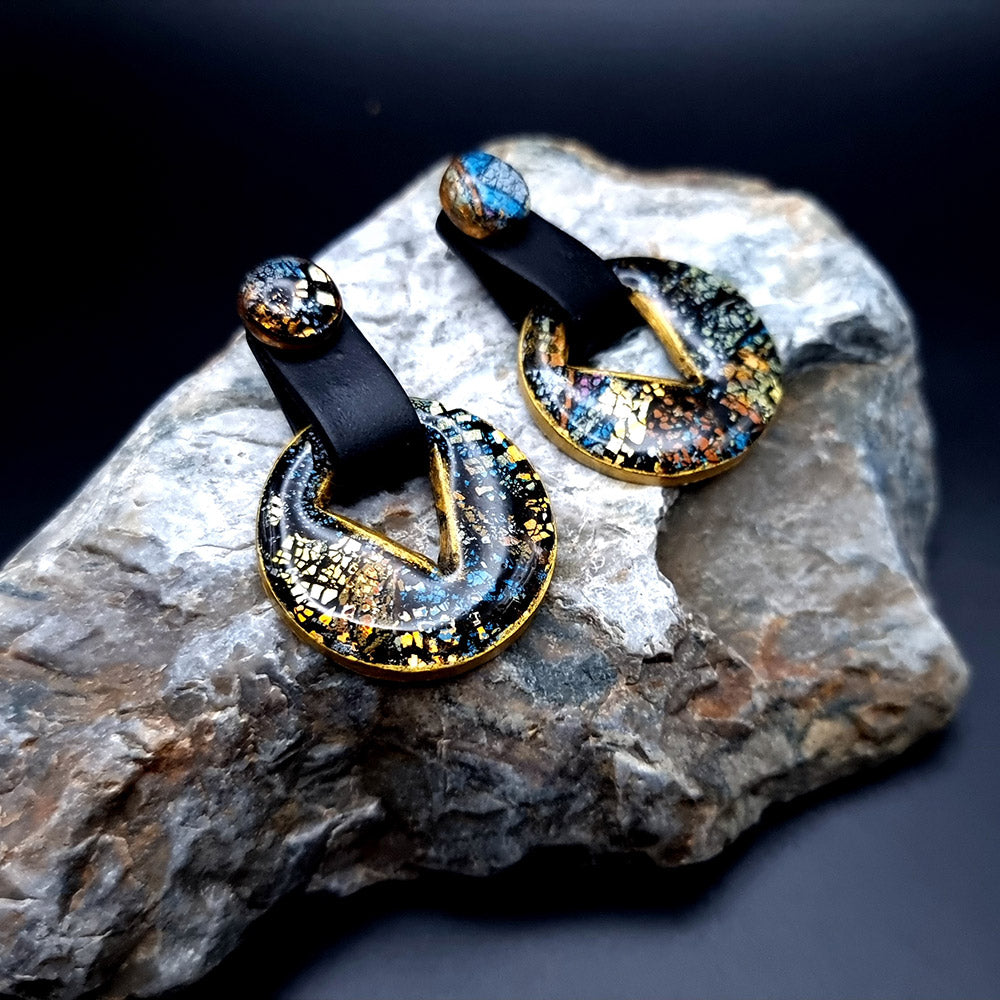 Golden Style Earrings