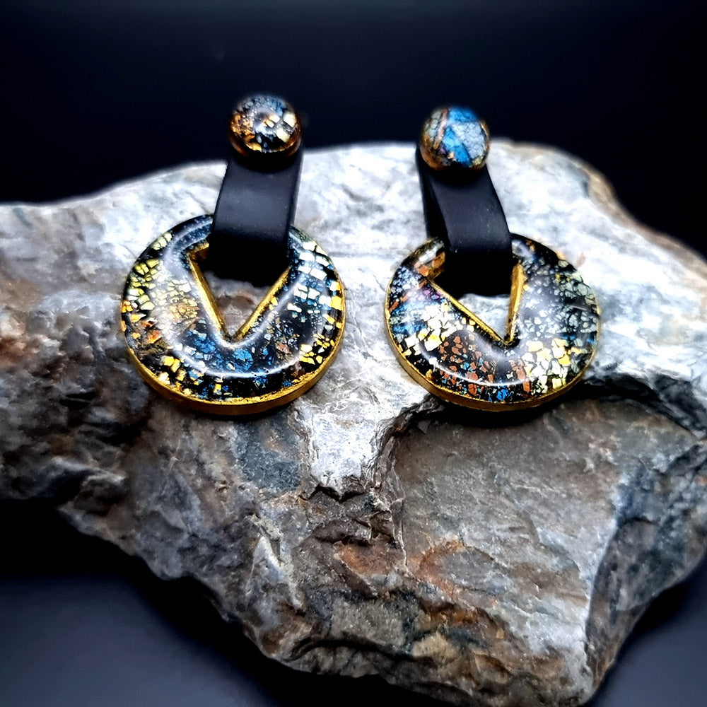 Golden Style Earrings