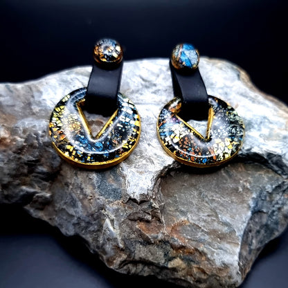 Golden Style Earrings