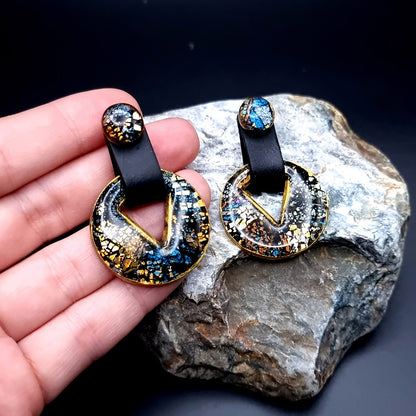 Golden Style Earrings