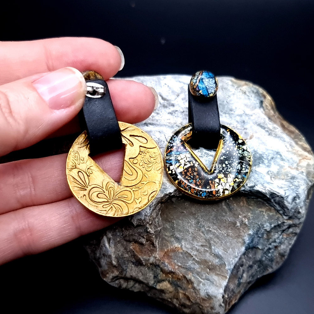 Golden Style Earrings