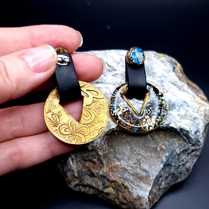 Golden Style Earrings