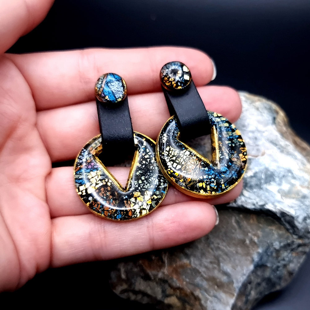 Golden Style Earrings