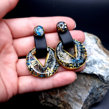 Golden Style Earrings