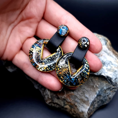 Golden Style Earrings