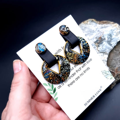 Golden Style Earrings